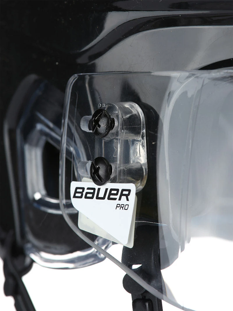 Bauer Pro Straight Visor - Clear, Medium 6 Bauer Pro Straight Visor - Clear, Medium - Image 4