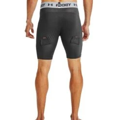 Under Armour UA Ice Hockey Compression Shorts With Cup - Senior -Hockey Sports Store 1356493 10235