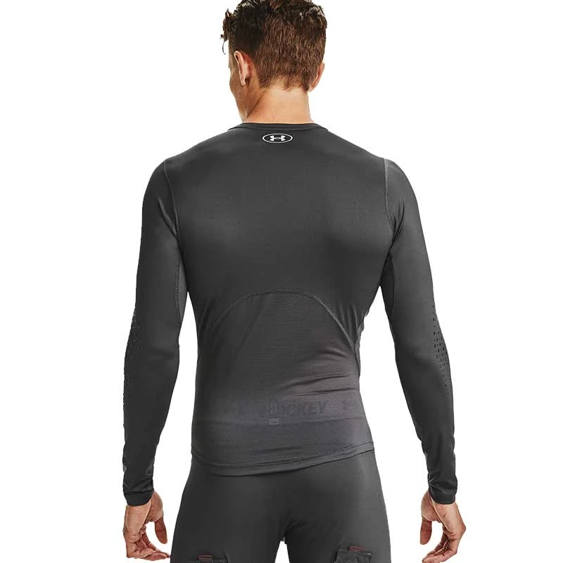 Under Armour UA Hockey Fitted Grippy Long Sleeve Shirt - Senior 5 Under Armour UA Hockey Fitted Grippy Long Sleeve Shirt - Senior - Image 3