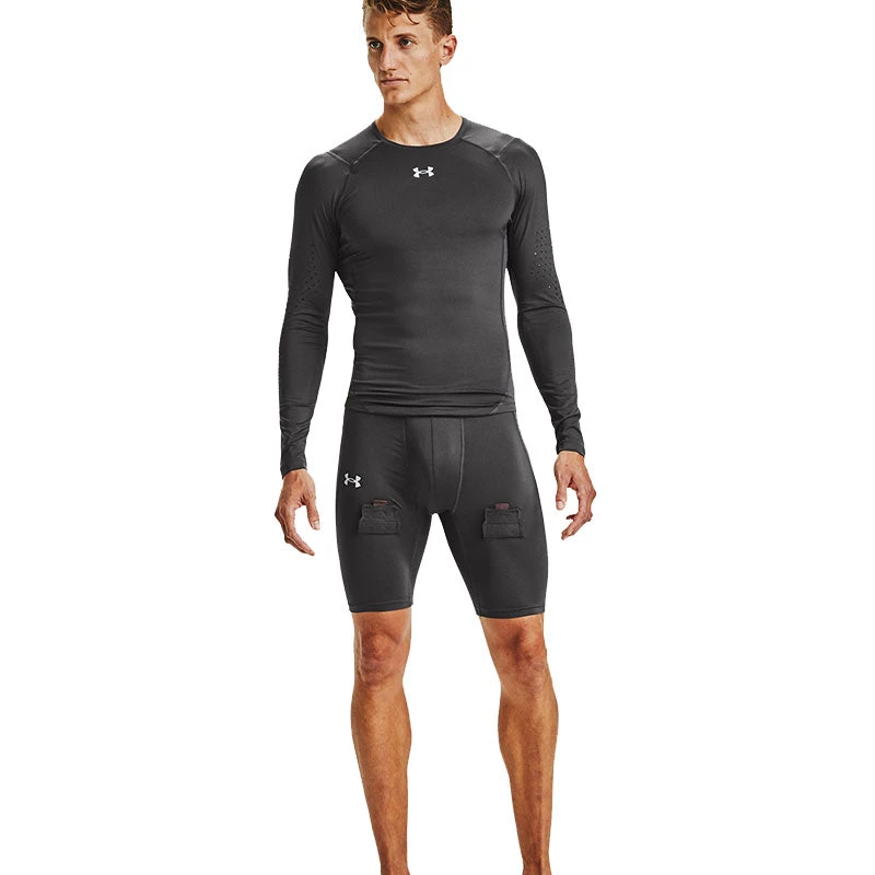 Under Armour UA Hockey Fitted Grippy Long Sleeve Shirt - Youth 4 Under Armour UA Hockey Fitted Grippy Long Sleeve Shirt - Youth - Image 2