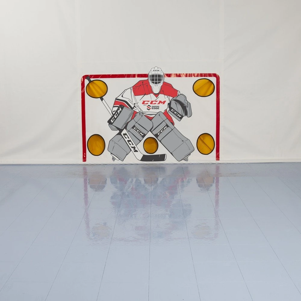 CCM + Snipers Edge Hockey Shooting Tarp 5 CCM + Snipers Edge Hockey Shooting Tarp - Image 3