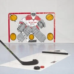 CCM + Snipers Edge Hockey Shooting Tarp