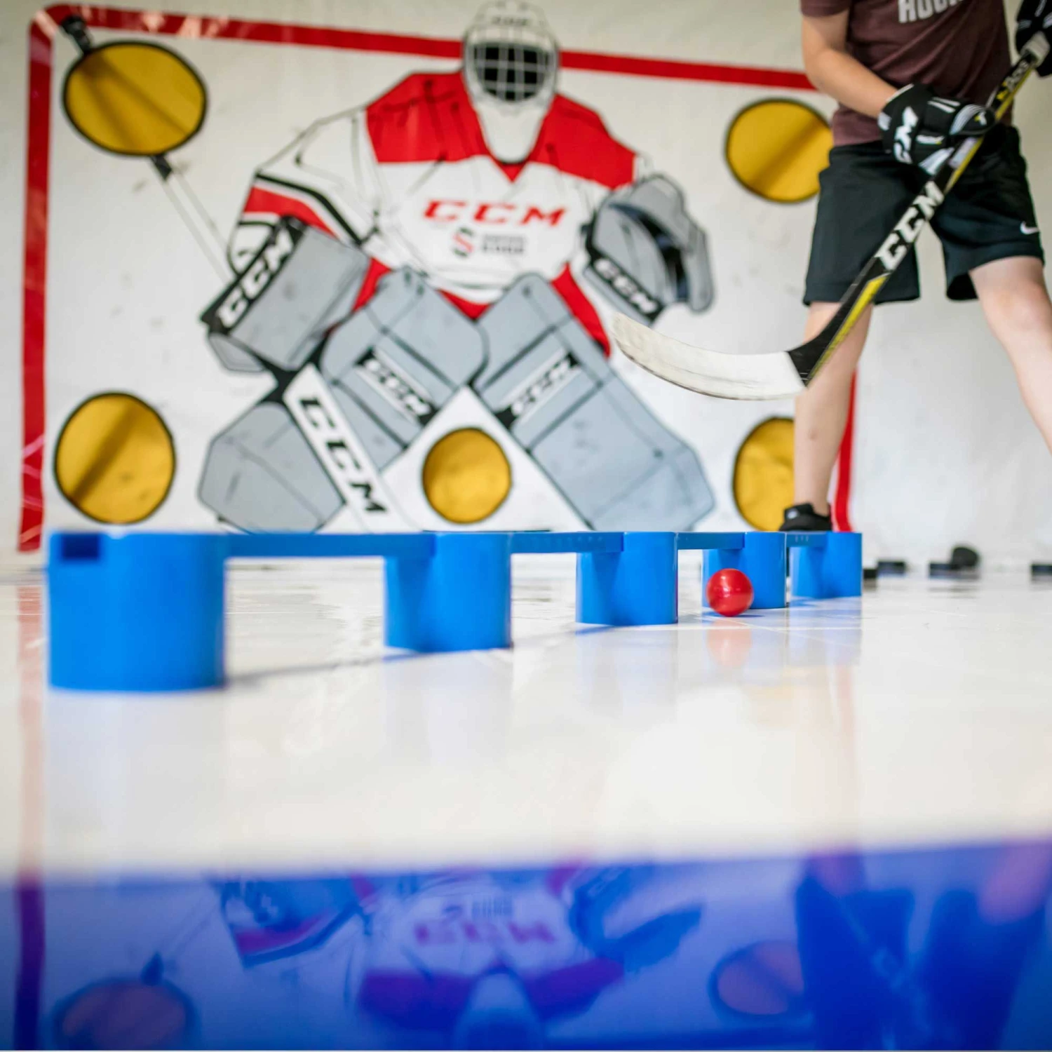 Snipers Edge CCM SweetHands Rookie Hockey Trainer 4 Snipers Edge CCM SweetHands Rookie Hockey Trainer - Image 2