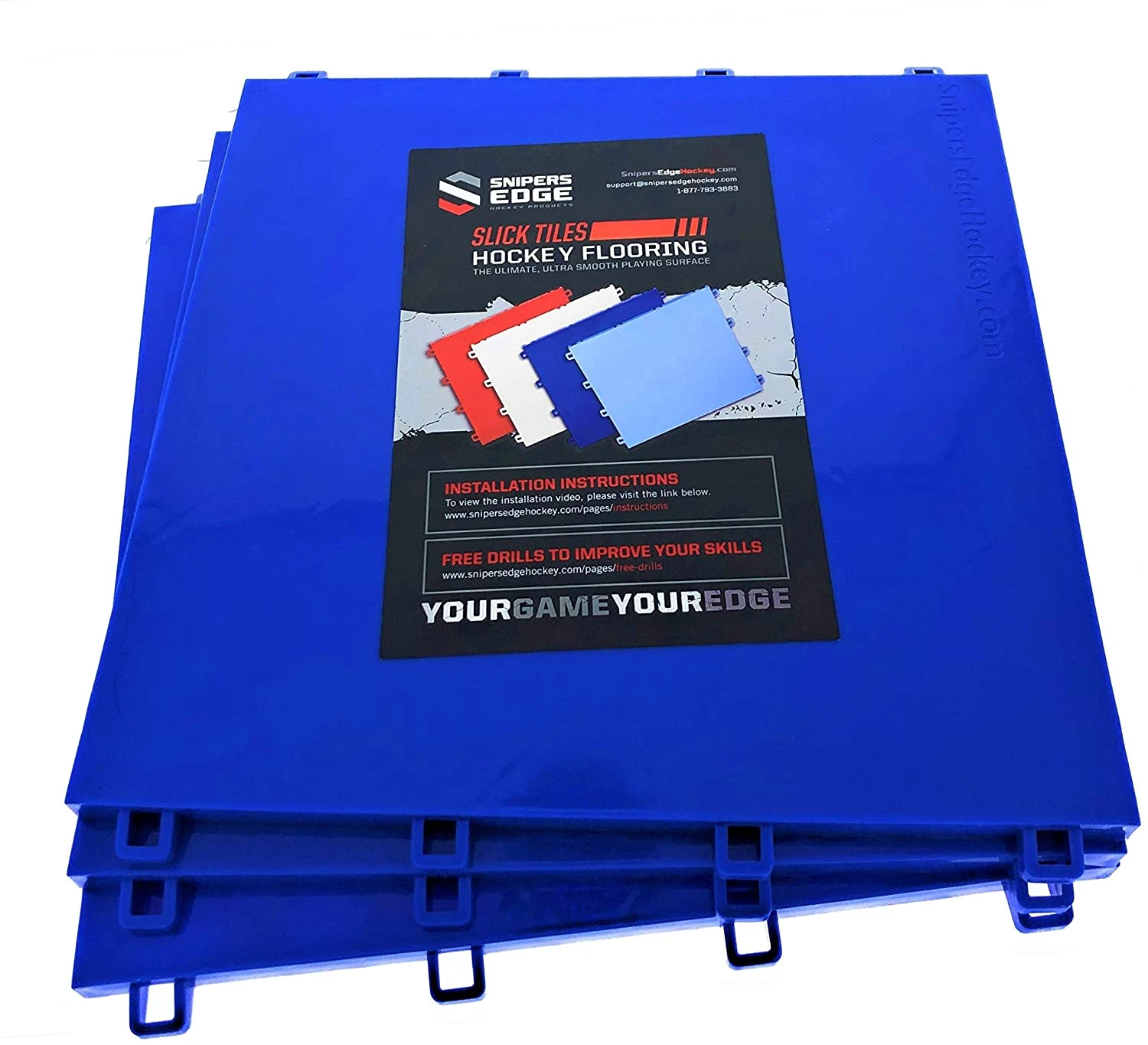 CCM Slick Blue Dryland Flooring Tiles 3 CCM Slick Blue Dryland Flooring Tiles