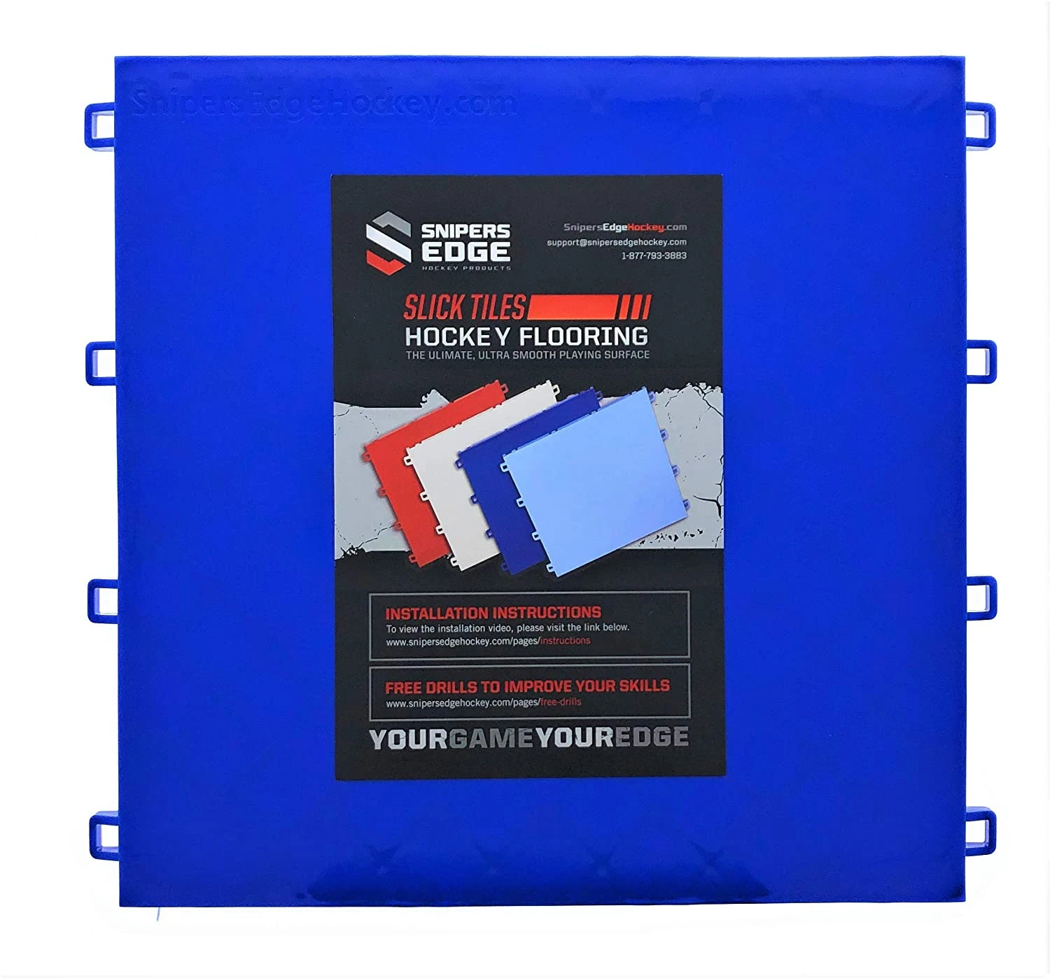 CCM Slick Blue Dryland Flooring Tiles 4 CCM Slick Blue Dryland Flooring Tiles - Image 2