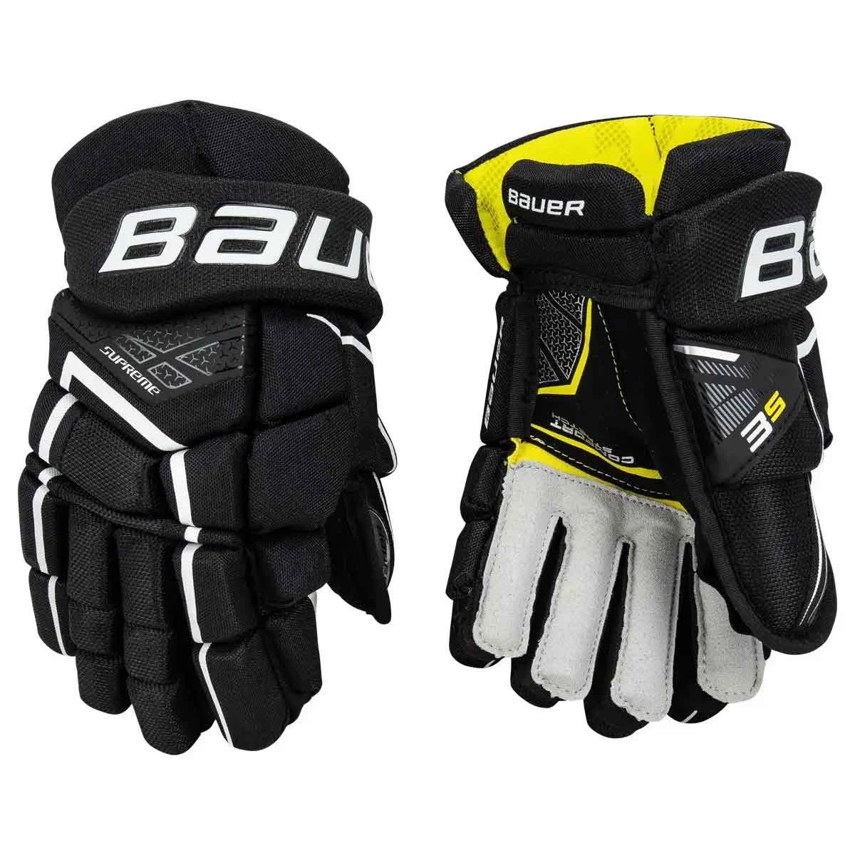 Bauer S21 Supreme 3S Ice Hockey Gloves - Intermediate 3 Bauer S21 Supreme 3S Ice Hockey Gloves - Intermediate