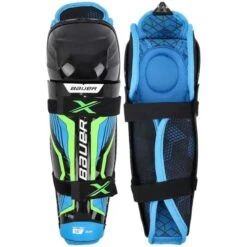 Bauer S21 X Ice Hockey Shin Guards - Youth
