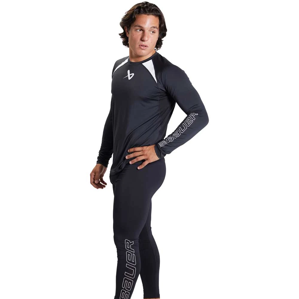Bauer S22 Performance Longsleeve Baselayer Ice Hockey Top - Senior 4 Bauer S22 Performance Longsleeve Baselayer Ice Hockey Top - Senior - Image 2