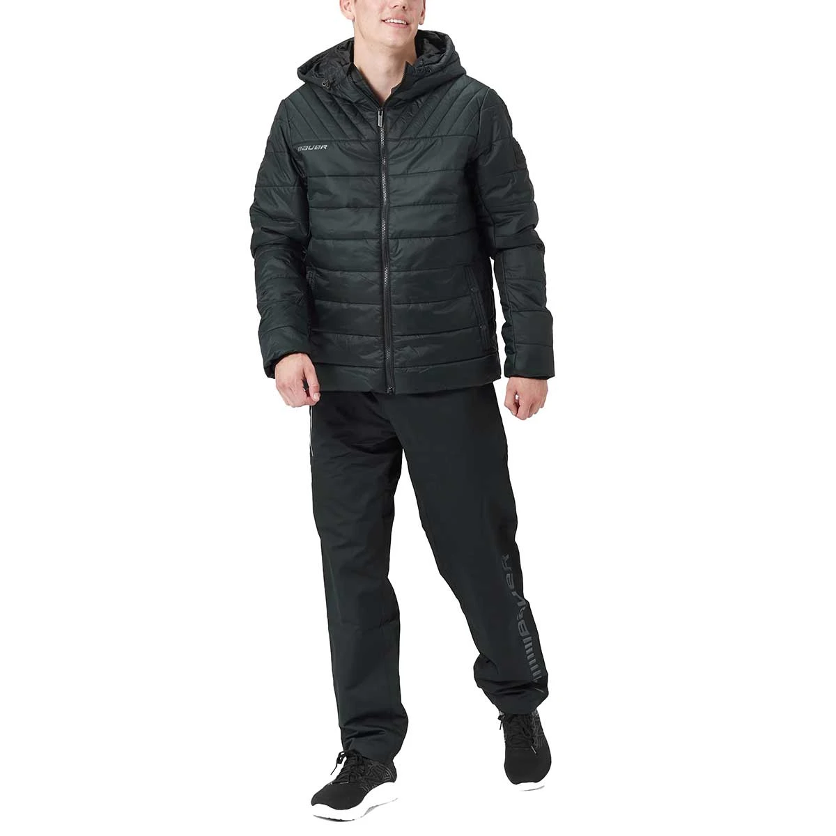 Bauer Supreme Hooded Puffer Jacket - Senior 4 Bauer Supreme Hooded Puffer Jacket - Senior - Image 2