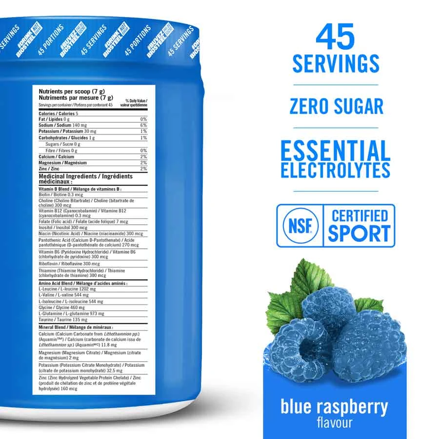Biosteel High Performance Sports Mix - Blue Raspberry, 315g 4 Biosteel High Performance Sports Mix - Blue Raspberry, 315g - Image 2