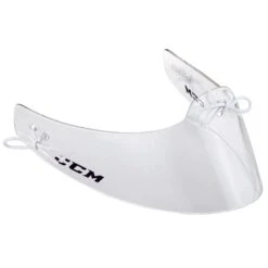CCM Ice Hockey Goalie Lexan Throat Guard - Senior