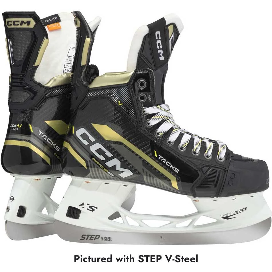 CCM S22 Tacks AS-V Pro Ice Hockey Skates - Intermediate 4 CCM S22 Tacks AS-V Pro Ice Hockey Skates - Intermediate - Image 2
