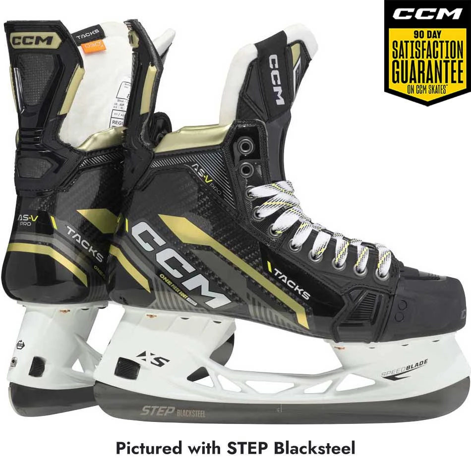 CCM S22 Tacks AS-V Pro Ice Hockey Skates - Senior 3 CCM S22 Tacks AS-V Pro Ice Hockey Skates - Senior