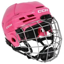 CCM Tacks 70 Combo Ice Hockey Helmet - Junior -Hockey Sports Store ccm tacks 70 combo ice hockey helmet junior pink