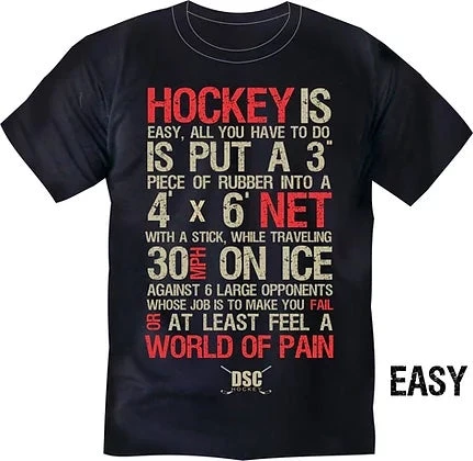 DSC Hockey YOUTH T-Shirt - Easy 3 DSC Hockey YOUTH T-Shirt - Easy