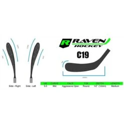 Raven EDGE 50 Flex Hockey Stick - Yth. 13 Raven EDGE 50 Flex Hockey Stick - Yth. -Hockey Sports Store edge 50 10092