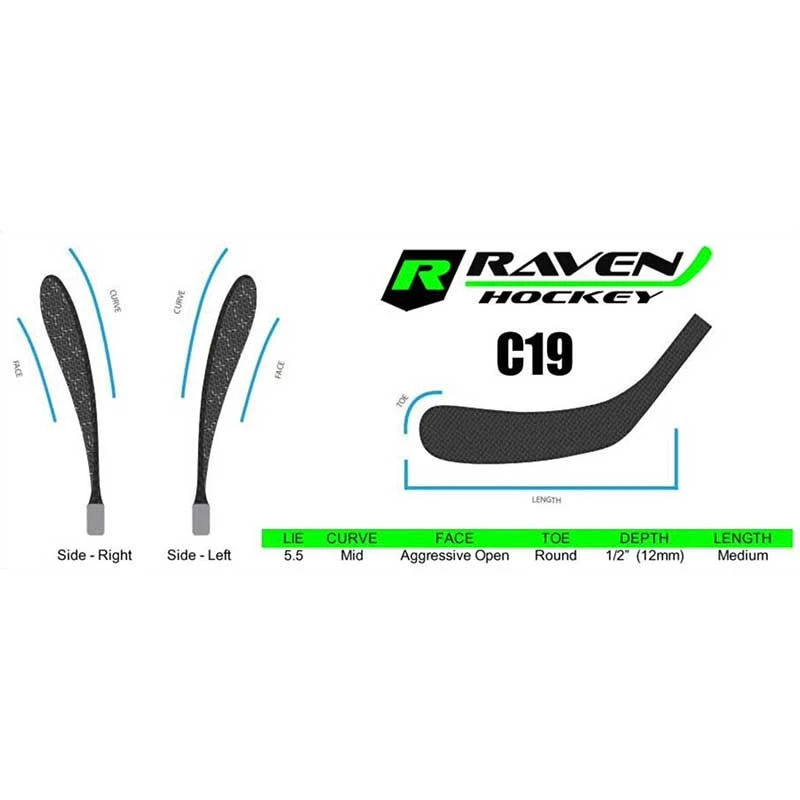 Raven EDGE 50 Flex Hockey Stick - Yth. 7 Raven EDGE 50 Flex Hockey Stick - Yth. - Image 5