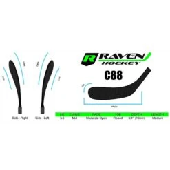 Raven EDGE 50 Flex Hockey Stick - Yth. 14 Raven EDGE 50 Flex Hockey Stick - Yth. -Hockey Sports Store edge 50 10093