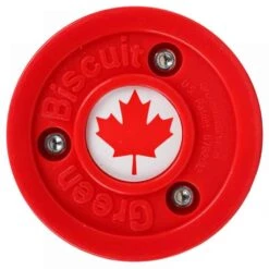 Green Biscuit Canada Flag Stickhandling Puck -Hockey Sports Store gb can 9896