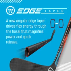 Warrior Covert QR Edge Grip Hockey Stick - Int. -Hockey Sports Store qre int 6836