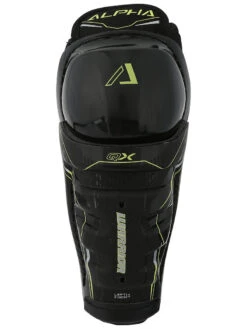 Warrior Alpha QX Hockey Shin Guards - Yth.