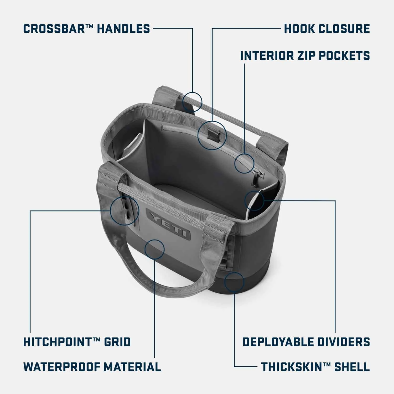 YETI Camino 20 Carryall Tote Bag 10 YETI Camino 20 Carryall Tote Bag - Image 8