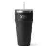 YETI Rambler 769ml Stackable Cup With Straw Lid 1 YETI Rambler 769ml Stackable Cup With Straw Lid -Hockey Sports Store yeti rambler 769ml stackable cup with straw lid black