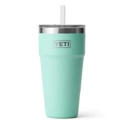 YETI Rambler 769ml Stackable Cup With Straw Lid -Hockey Sports Store yeti rambler 769ml stackable cup with straw lid seafoam