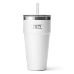 YETI Rambler 769ml Stackable Cup With Straw Lid -Hockey Sports Store yeti rambler 769ml stackable cup with straw lid white