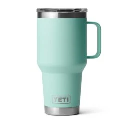 YETI Rambler 887ml Travel Mug With Stronghold Lid 14 YETI Rambler 887ml Travel Mug With Stronghold Lid -Hockey Sports Store yeti rambler 887ml travel mug with stronghold lid seafoam